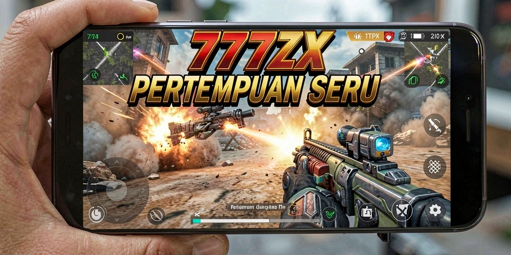 Gameplay seru dengan aksi tembak-menembak di 777ZX.