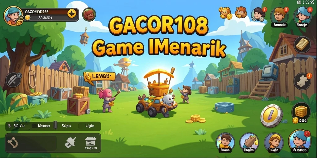 Tampilan gameplay GACOR108 yang menarik dan santai.
