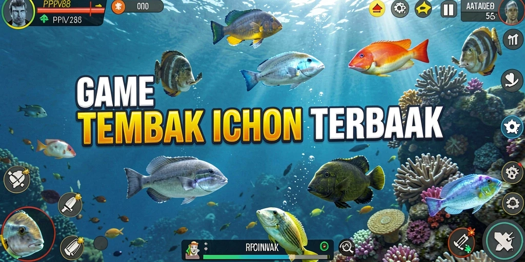Gameplay seru Tembak Ikan di PPV88 dengan grafis menarik.